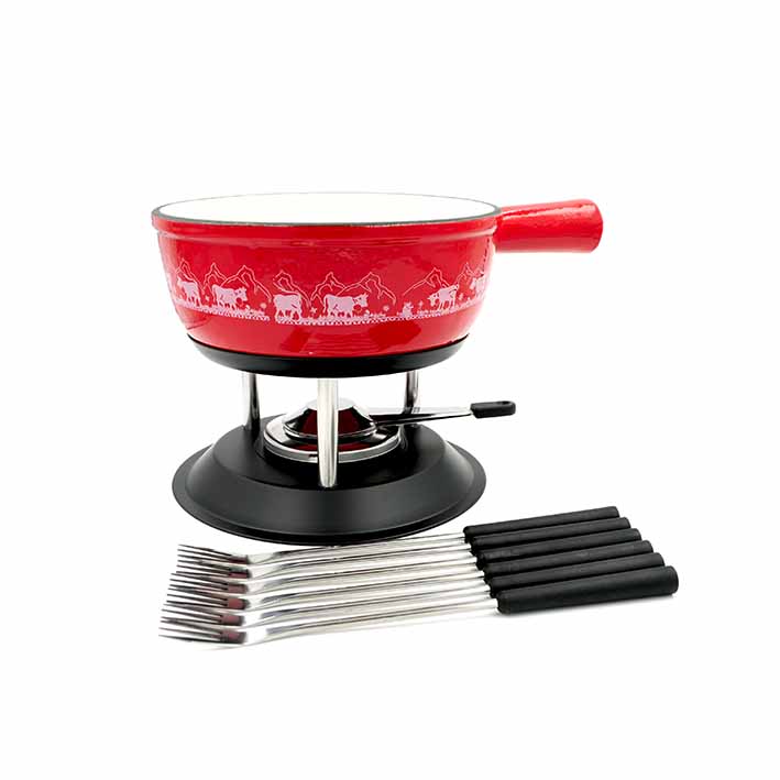 Set à Fondue Savoyarde Souvenirs des Alpes
