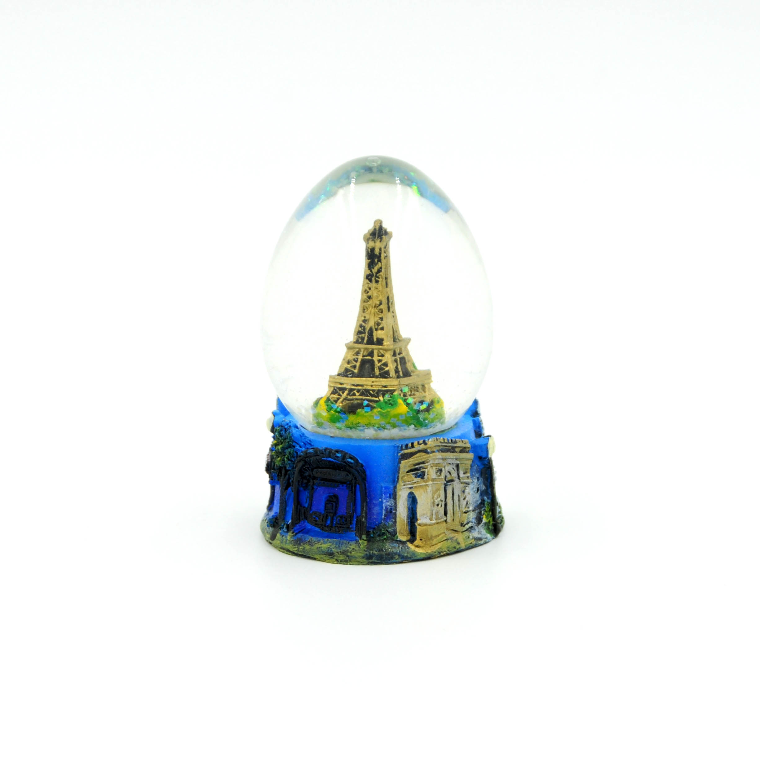 Craquez pour cette boule à neige Tour Eiffel et ses paillettes dorées